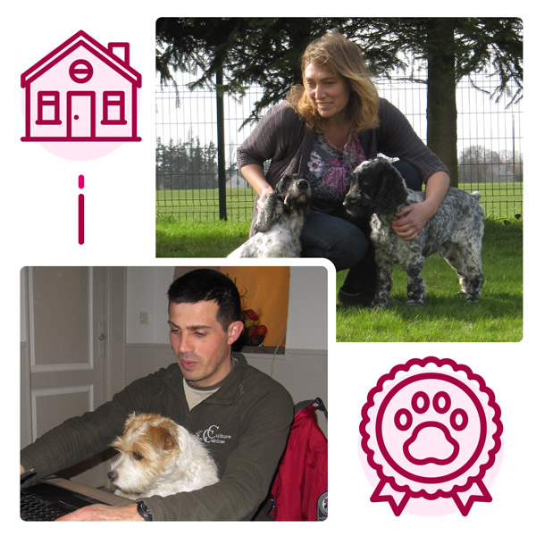 Axelle et Olivier, maîtres de la confiance et du bonheur canin
